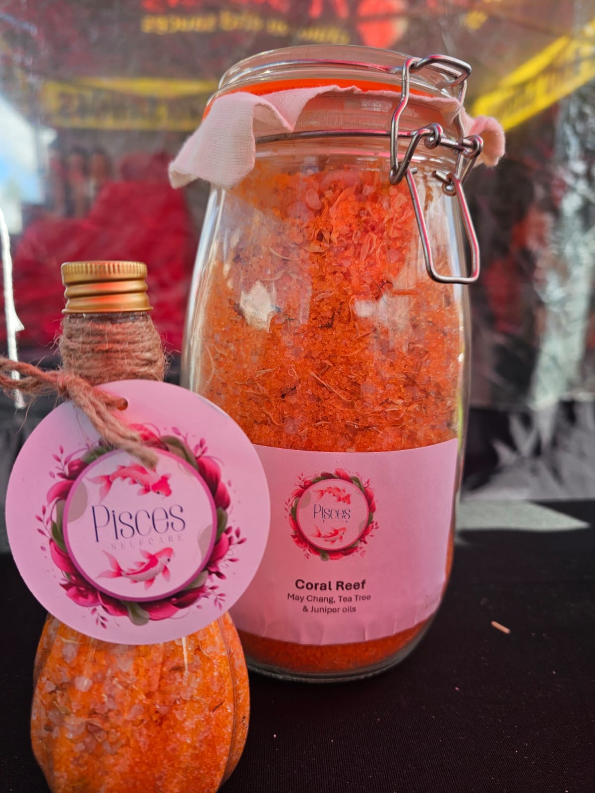 Pisces Bath Salts Jars
