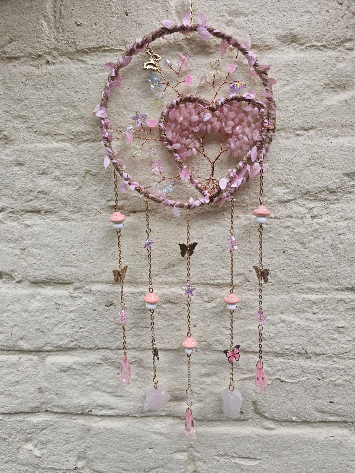 Rose Quartz Tree of Love