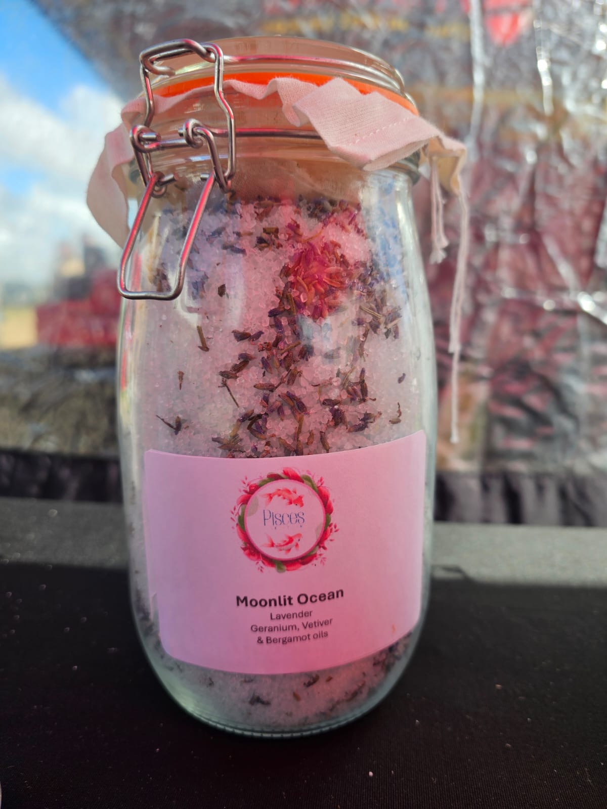 Pisces Bath Salts Jars