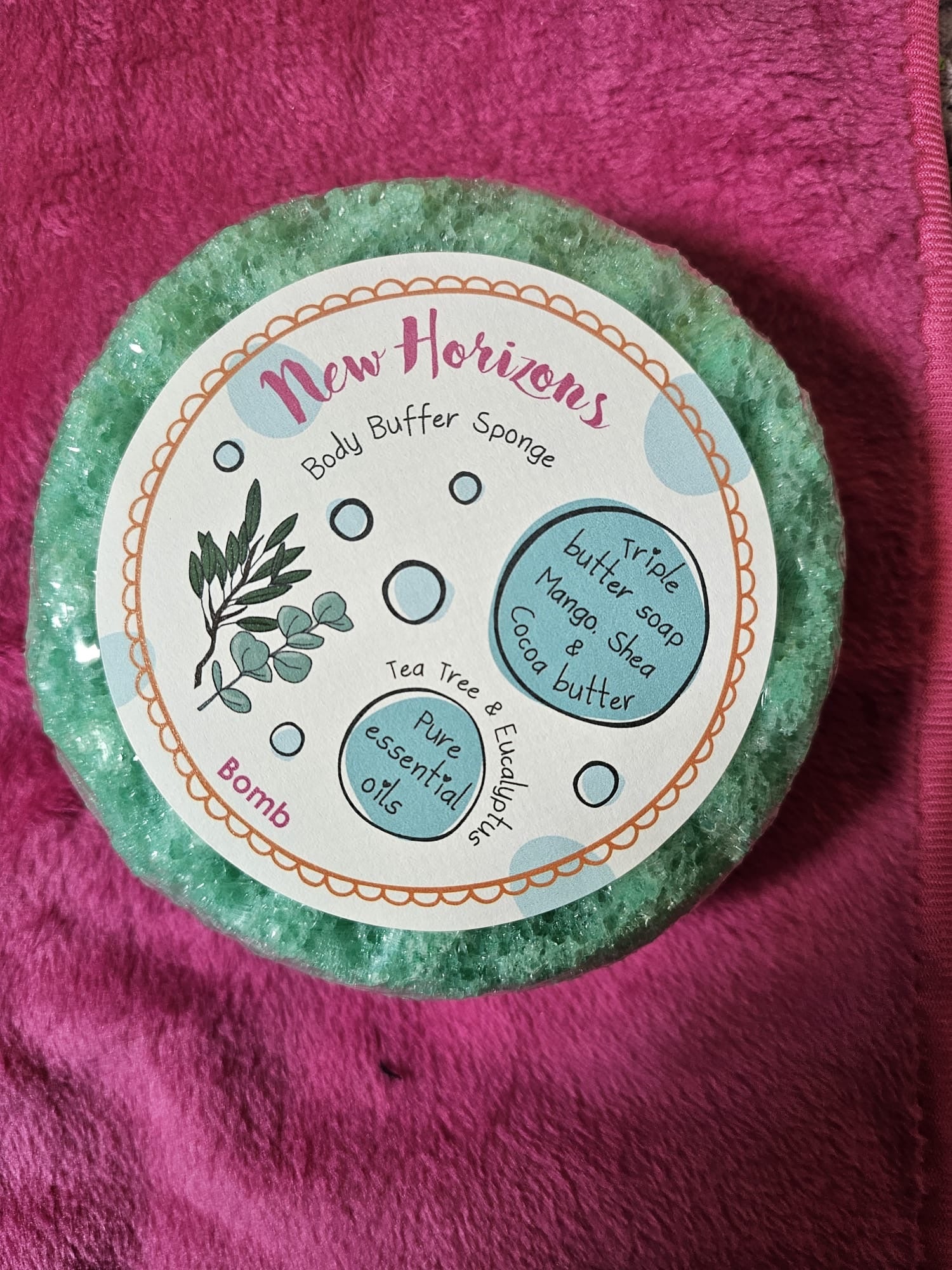 Tea Tree & Eucalyptus Body Buffer Shower Soap
