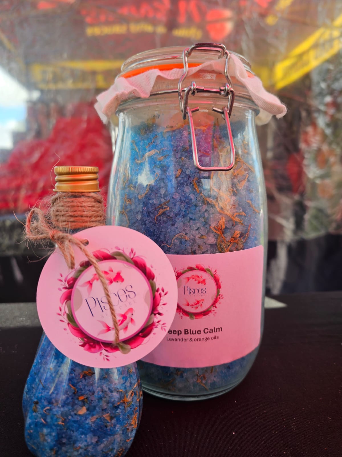 Pisces Bath Salts Jars