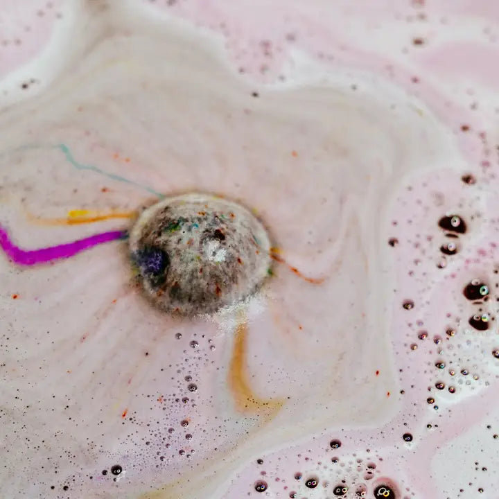 Carbon Poppy Bath Bomb