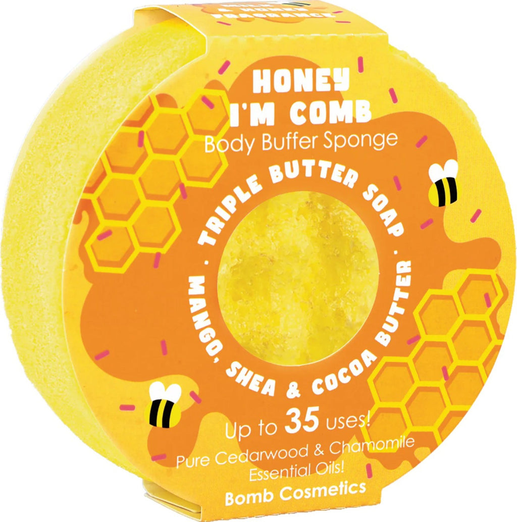 Honey I'm Comb Body Buffer Shower Soap