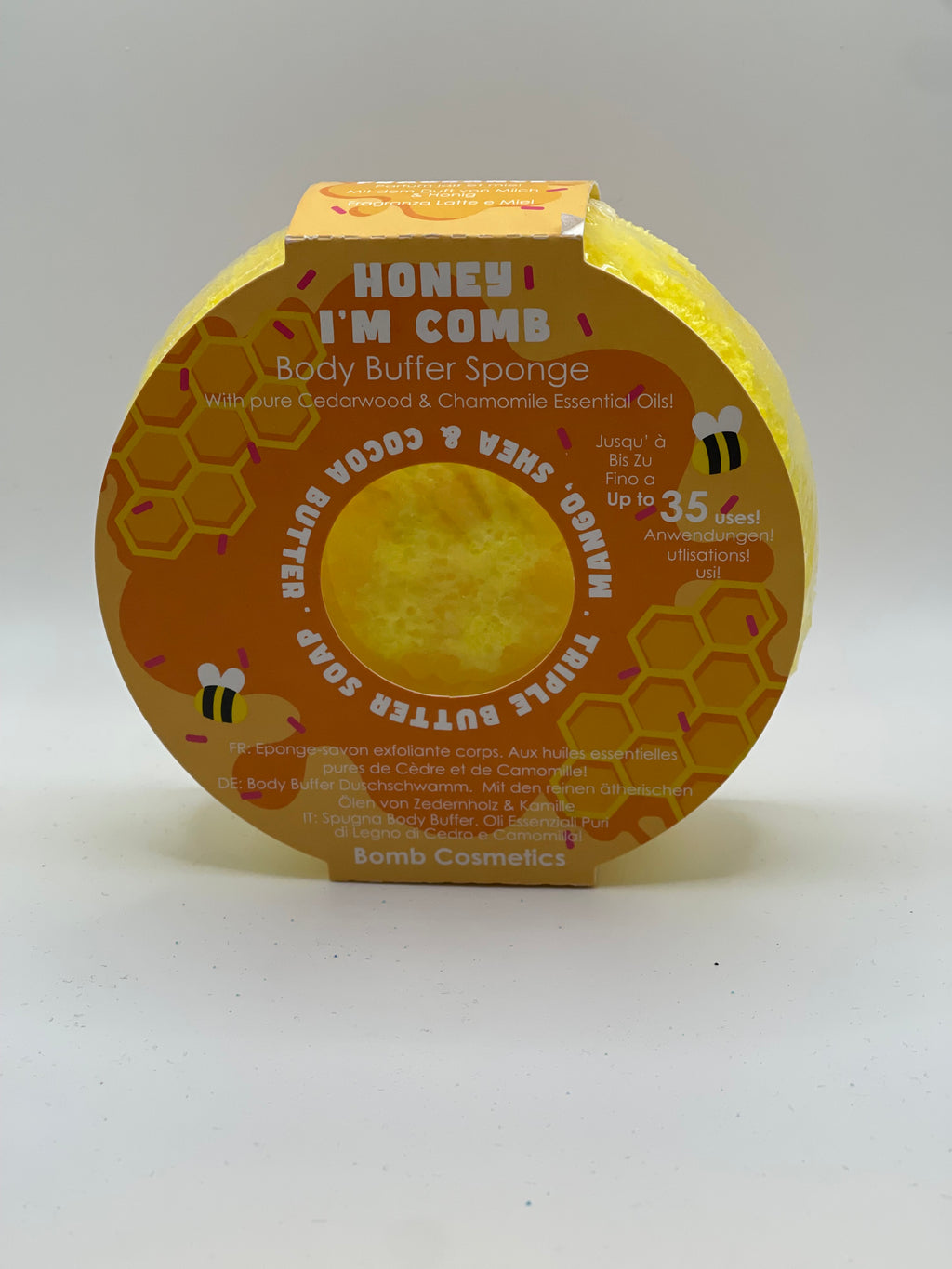Honey I'm Comb Body Buffer Shower Soap