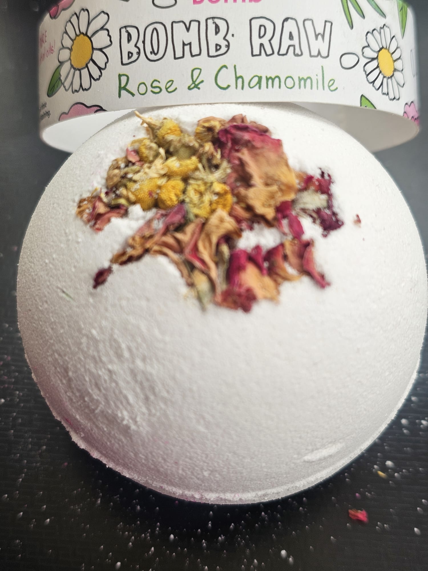 Rose & Chamomile Bath Bomb