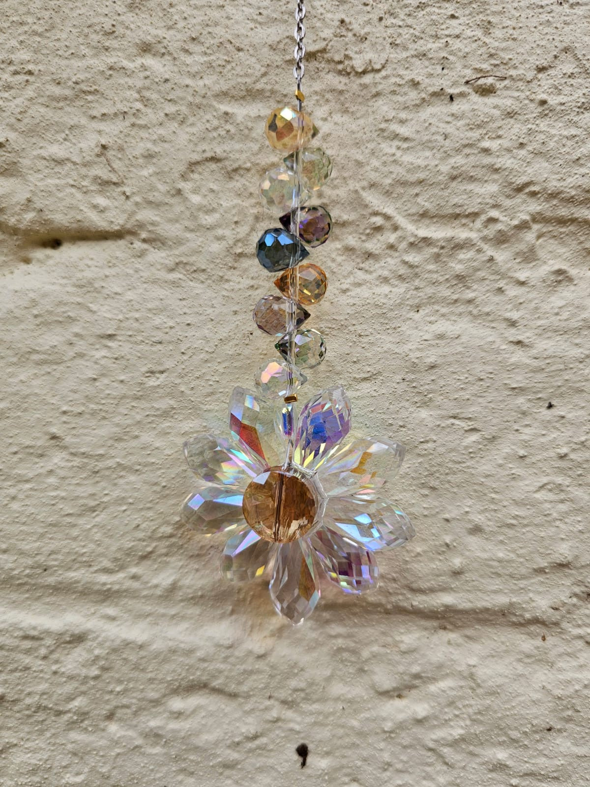 Crystal Daisy Suncatcher