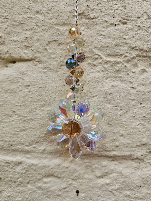 Crystal Daisy Suncatcher