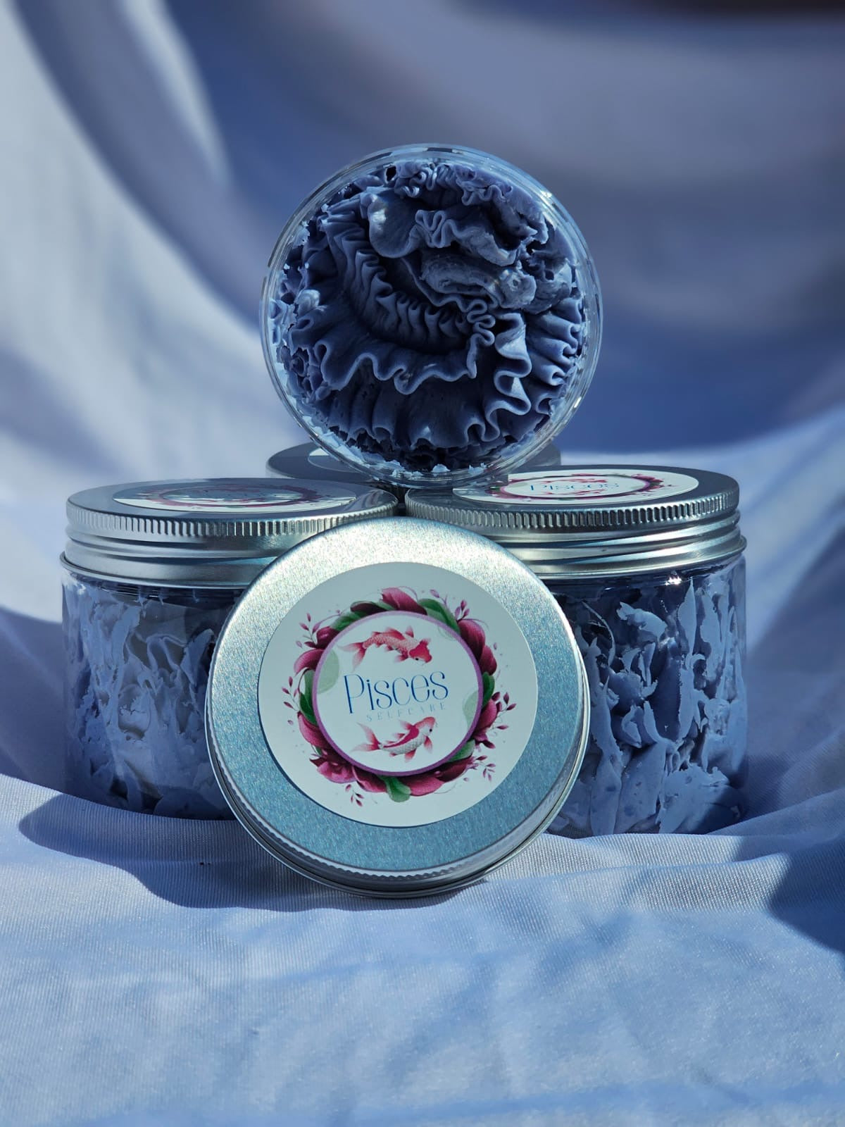 Violet Cloud Whipped Soaps