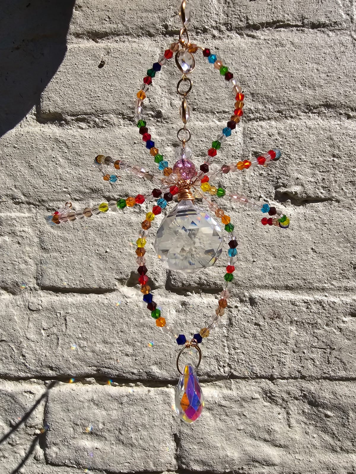 Solar Web Spider Suncatcher