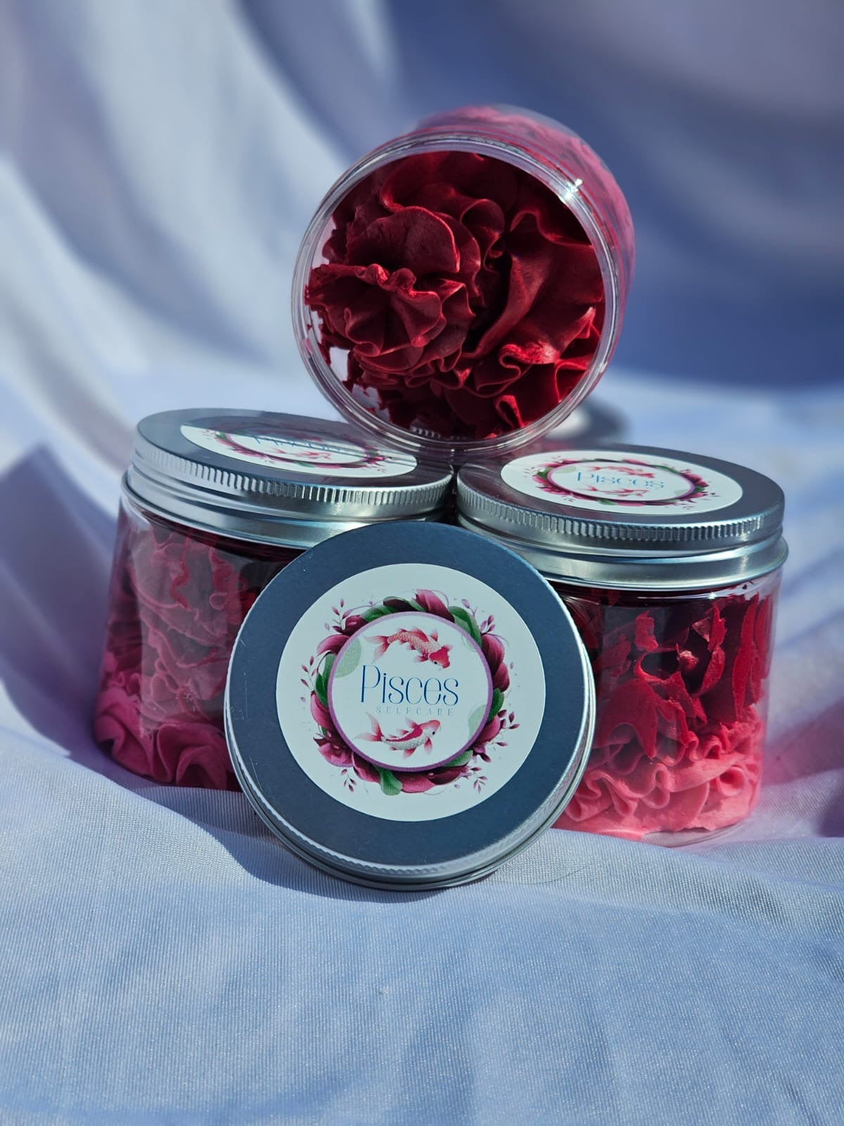 Raspberry Rush Whipped Soaps